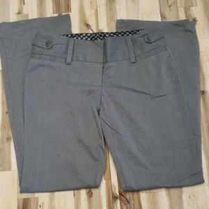 Maurices 7/8 Long Gray Dress Pants